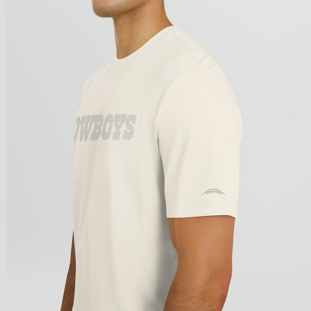 Dallas Cowboys J. Palmer Play Action Tri-Blend Performance T-Shirt - Cream sale