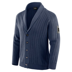 Dallas Cowboys J. Palmer The Playmaker Cardigan Raglan Sweater - Navy on sale