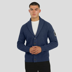 Dallas Cowboys J. Palmer The Playmaker Cardigan Raglan Sweater - Navy on sale