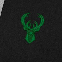 Milwaukee Bucks Antigua St. Patrick's Day Victory Raglan Pullover Hoodie - Black shop