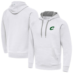 Cleveland Cavaliers Antigua St. Patrick's Day Victory Raglan Pullover Hoodie - White on sale