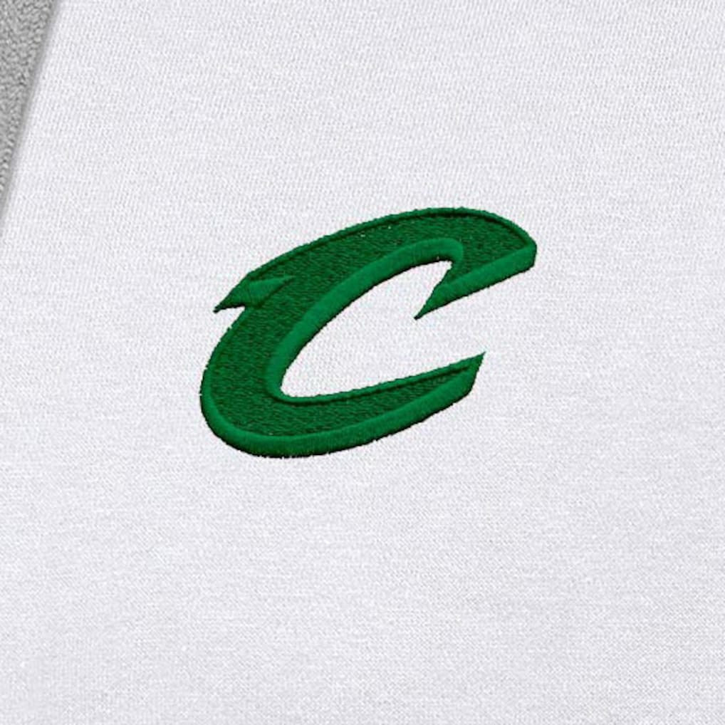 Cleveland Cavaliers Antigua St. Patrick's Day Victory Raglan Pullover Hoodie - White on sale