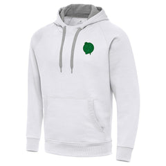 Boston Celtics Antigua St. Patrick's Day Victory Raglan Pullover Hoodie - White discount