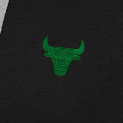 Chicago Bulls Antigua St. Patrick's Day Victory Raglan Pullover Hoodie - Black cheap
