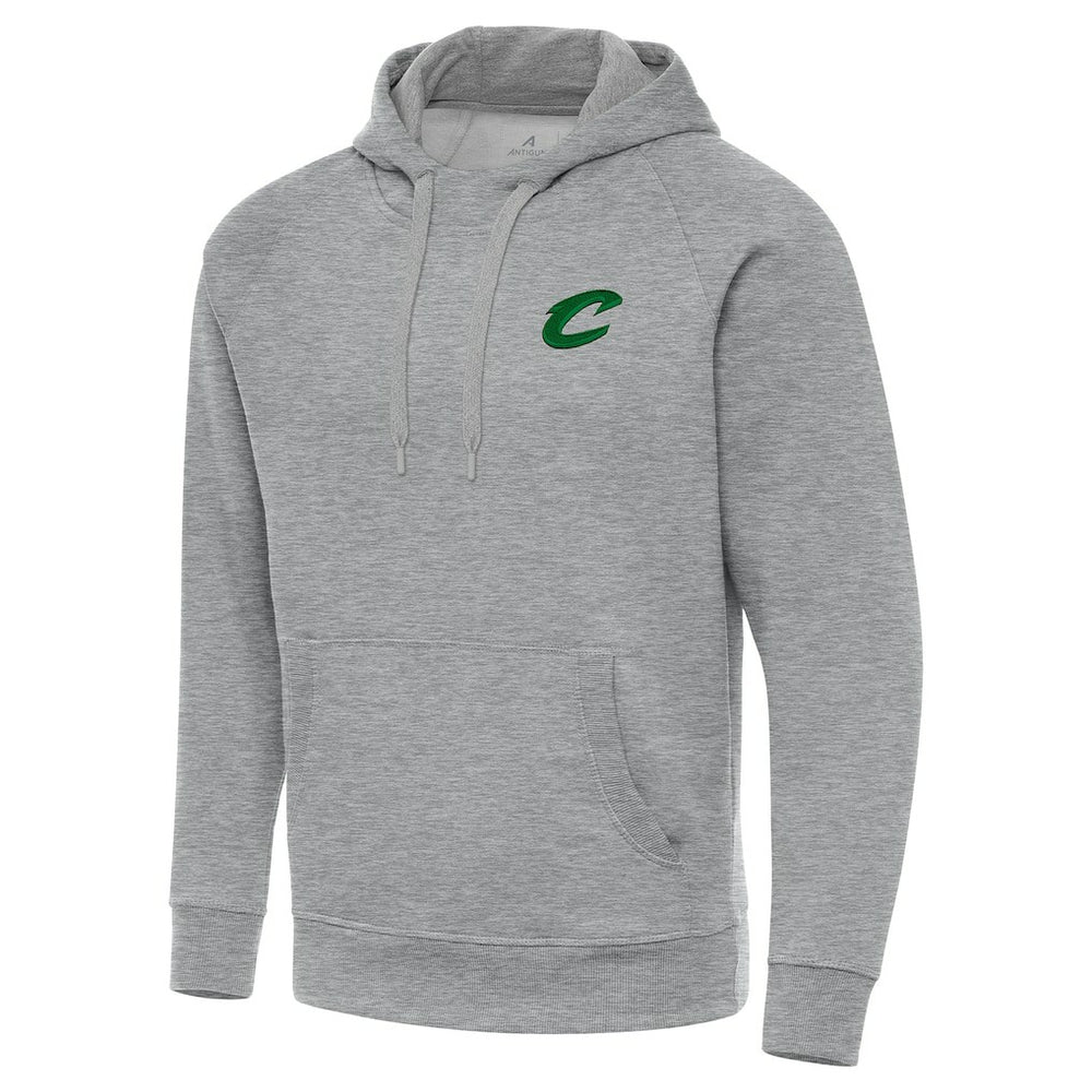Cleveland Cavaliers Antigua St. Patrick's Day Victory Raglan Pullover Hoodie sale - Heather Gray on sale