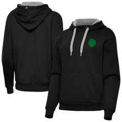 Boston Celtics Antigua Women's St. Patrick's Day Victory Pullover Hoodie - Black outlet