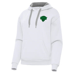 New York Knicks Antigua Women's St. Patrick's Day Victory Pullover Hoodie - White outlet