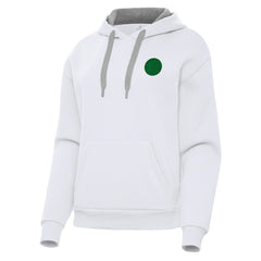 Golden State Warriors Antigua Women's St. Patrick's Day Victory Pullover Hoodie sale - White on sale