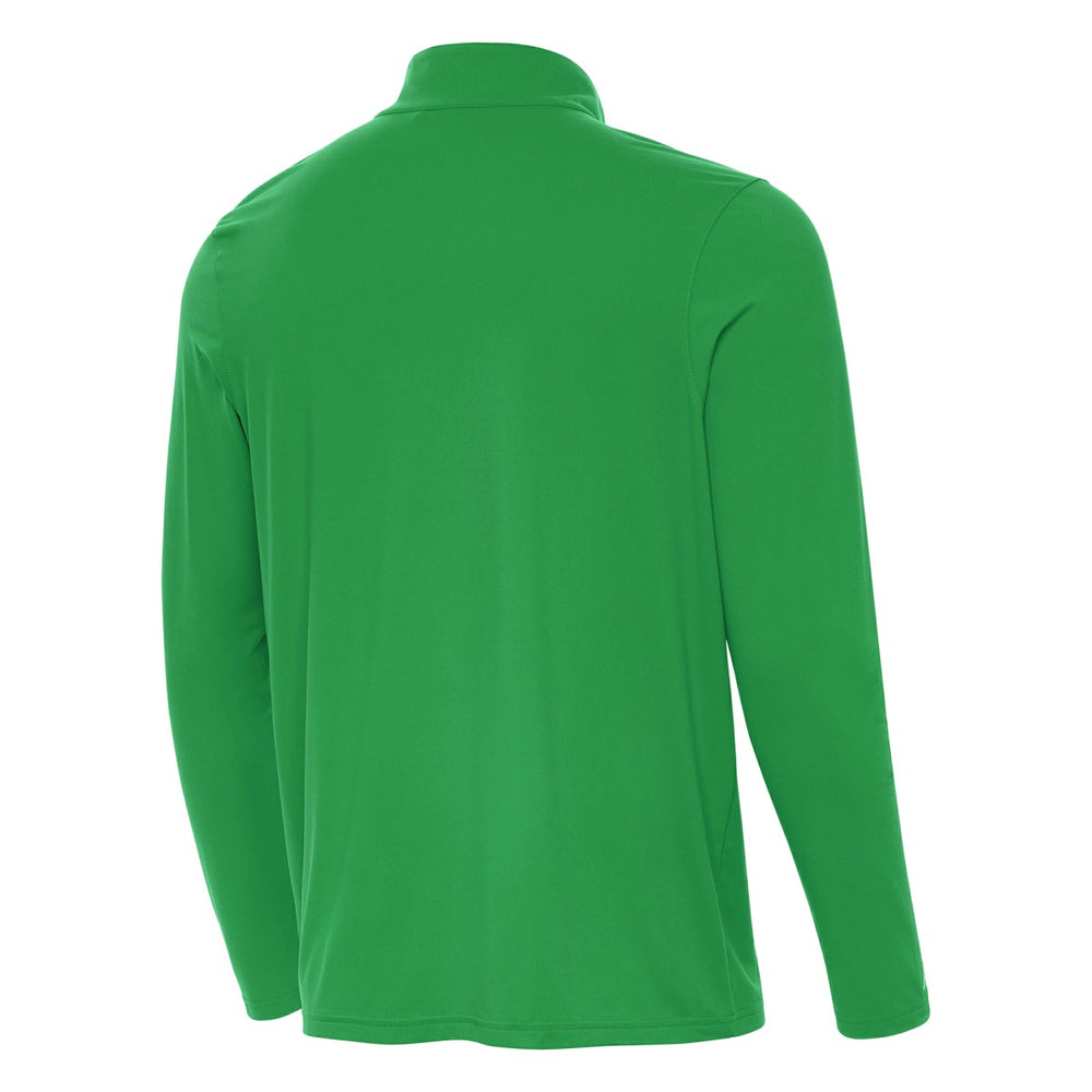 New York Knicks Antigua St. Patrick's Day Intent Quarter-Zip Jacket - Kelly Green on sale