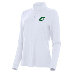 Cleveland Cavaliers Antigua Women's St. Patrick's Day Intent Quarter-Zip Top sale - White cheap