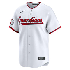 Cleveland Guardians Home Limited Custom Jersey - White | Nike