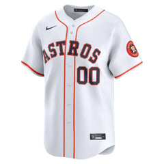 Houston Astros Home Limited Custom Jersey - White | Nike