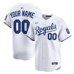 Kansas City Royals Home Limited Custom Jersey - White | Nike