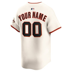San Francisco Giants Home Limited Custom Jersey - Cream | Nike