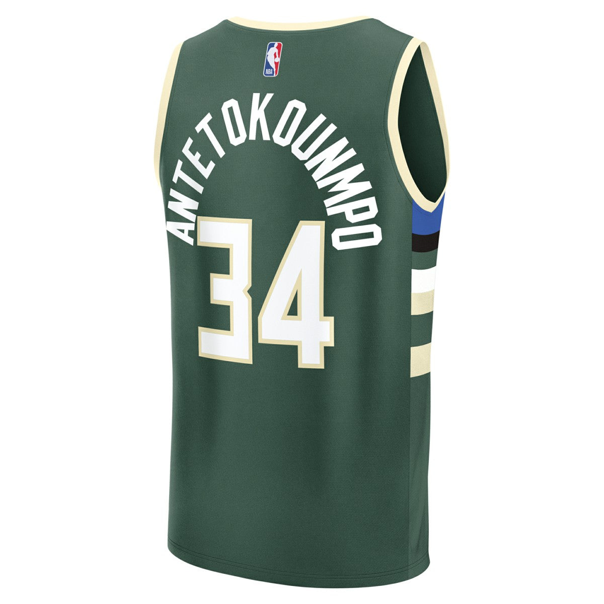 Giannis Antetokounmpo Milwaukee Bucks Fast Break Replica Player Jersey - Icon Edition - Hunter Green | Fanatics outlet