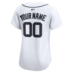 Detroit Tigers Women's Home Limited Custom Jersey - White | Nike