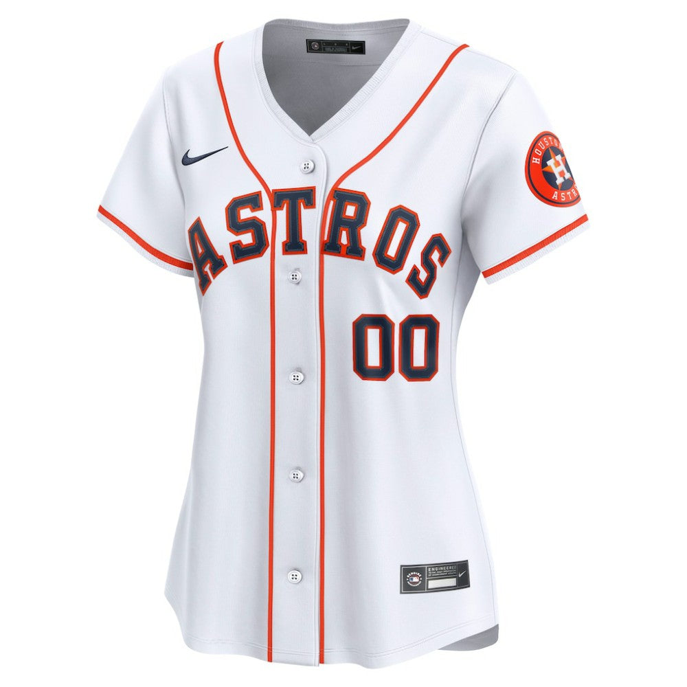 Houston Astros Women's Home Limited Custom Jersey - White | Nike