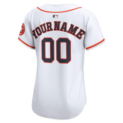 Houston Astros Women's Home Limited Custom Jersey - White | Nike