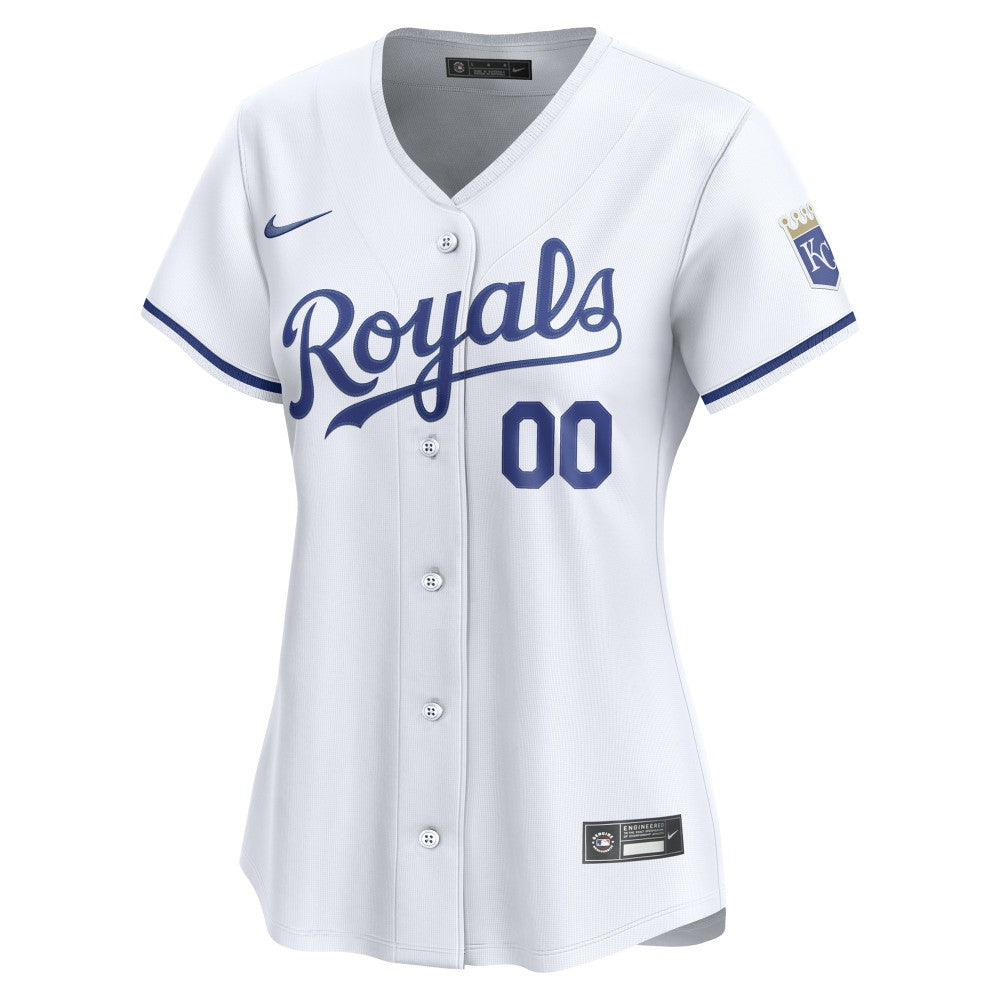 Kansas City Royals Women's Home Limited Custom Jersey - White | Nike