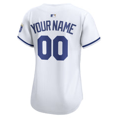 Kansas City Royals Women's Home Limited Custom Jersey - White | Nike