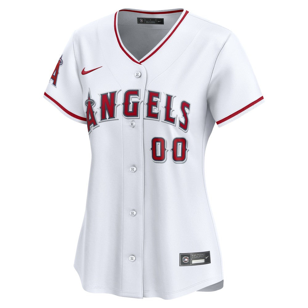 Los Angeles Angels Women's Home Limited Custom Jersey - White | Nike