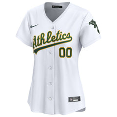 Athletics Women's Home Limited Custom Jersey - White | Nike
