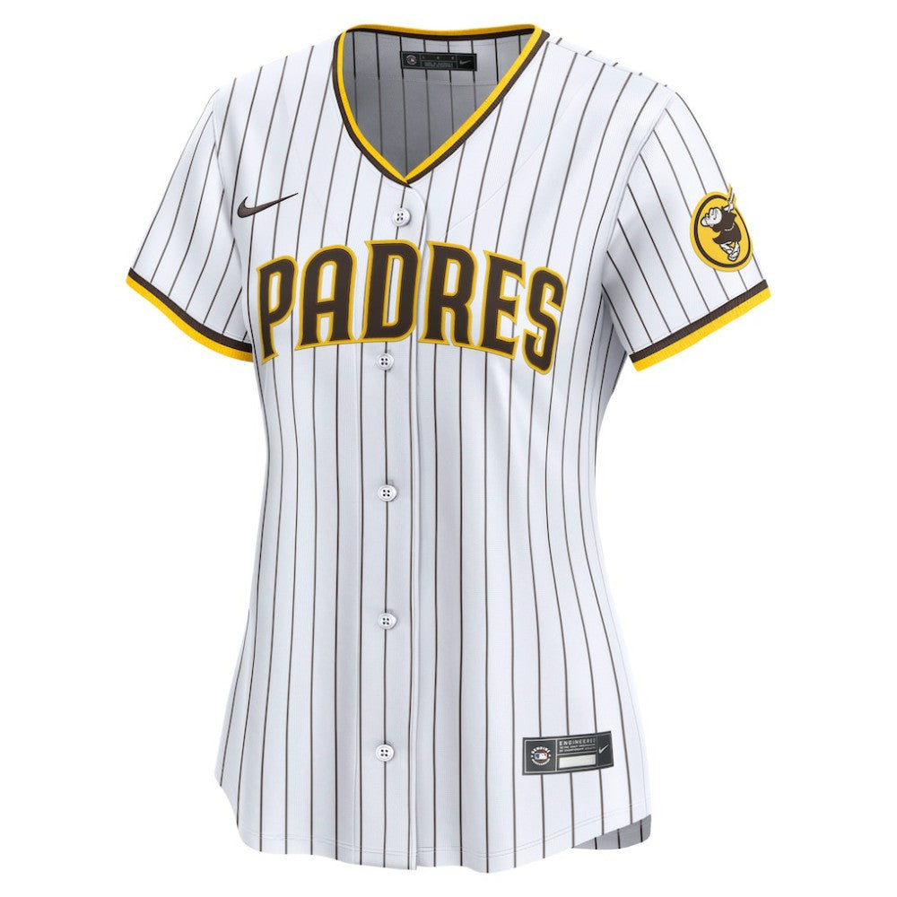 San Diego Padres Women's Home Limited Custom Jersey - White | Nike