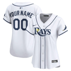 Tampa Bay Rays Women's Home Limited Custom Jersey - White | Nike