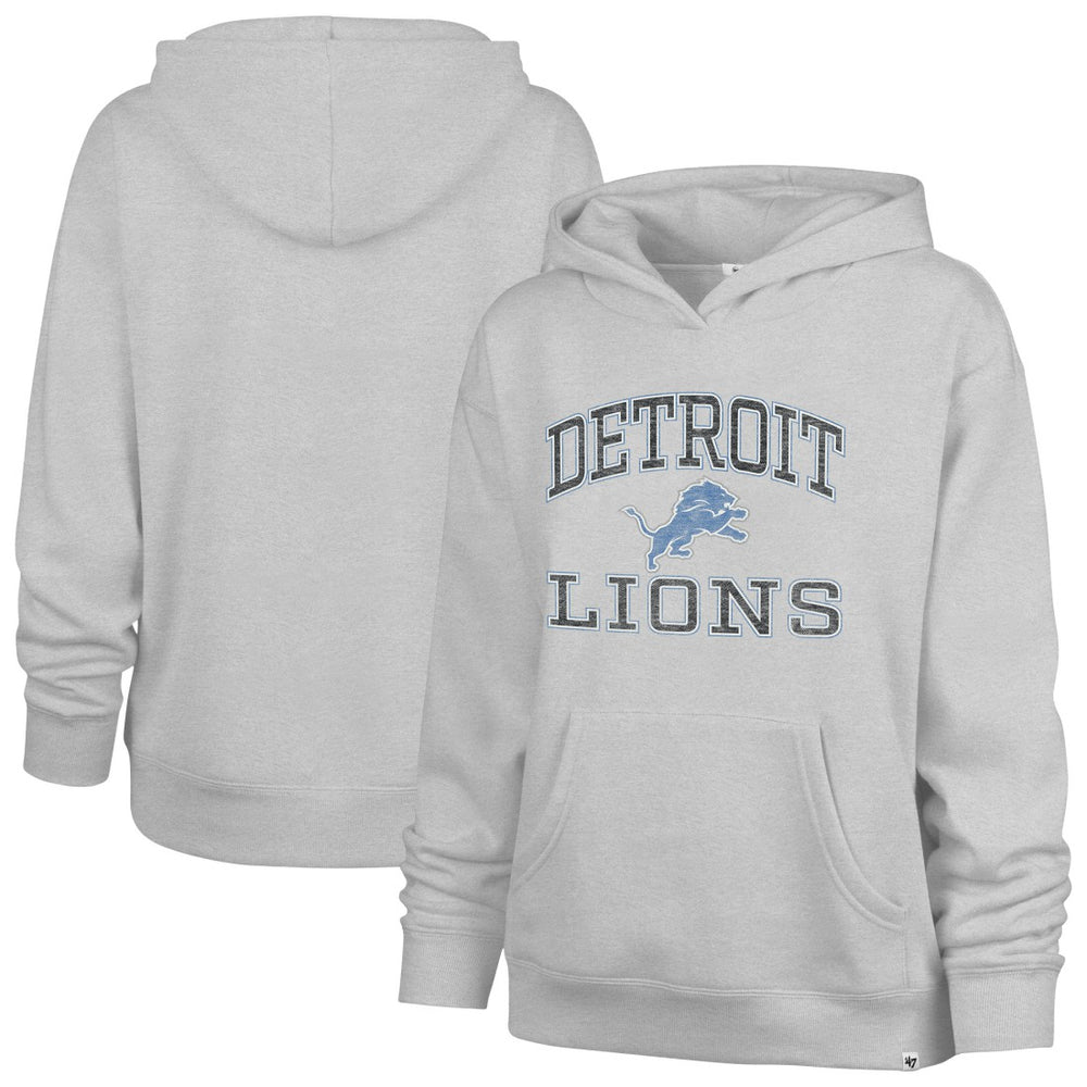 Detroit Lions '47 Women's Clarity Naomi Hoodie - Gray outlet