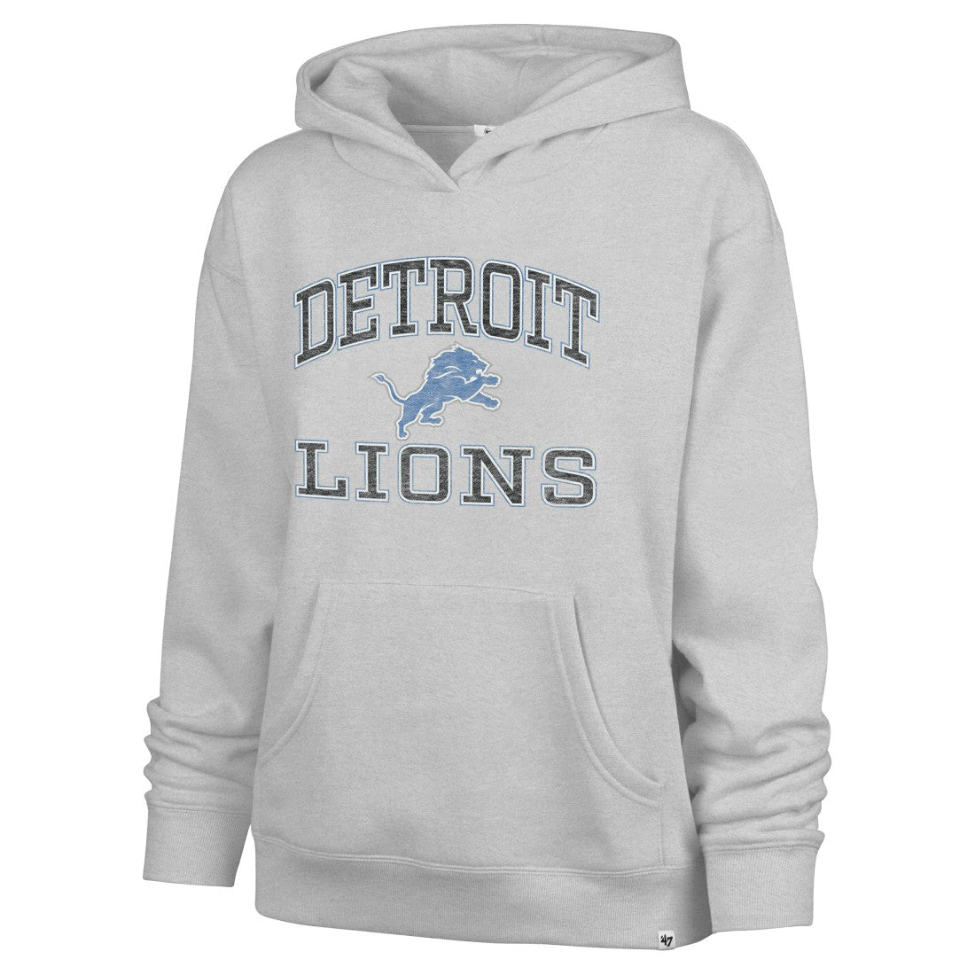 Detroit Lions '47 Women's Clarity Naomi Hoodie - Gray outlet