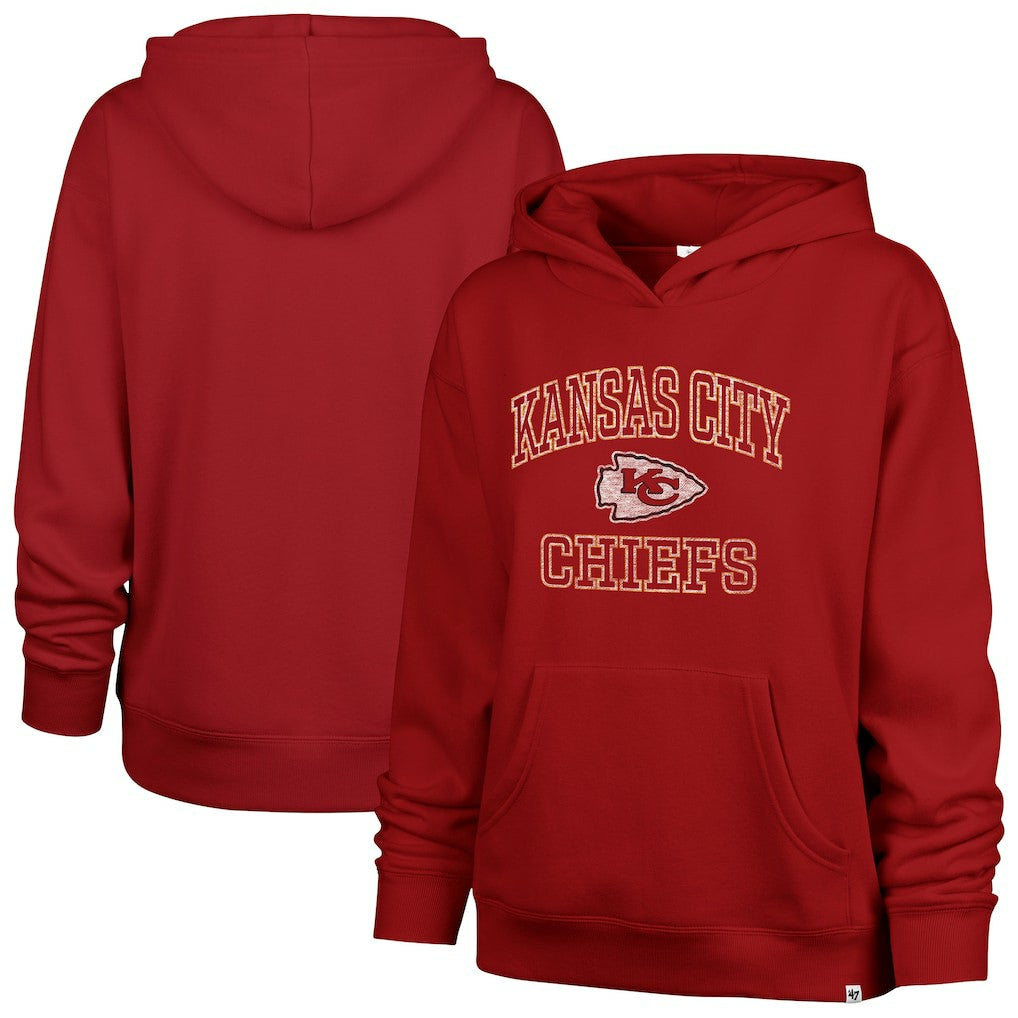 Kansas City Chiefs '47 Women's Clarity Naomi Hoodie - Red cheap