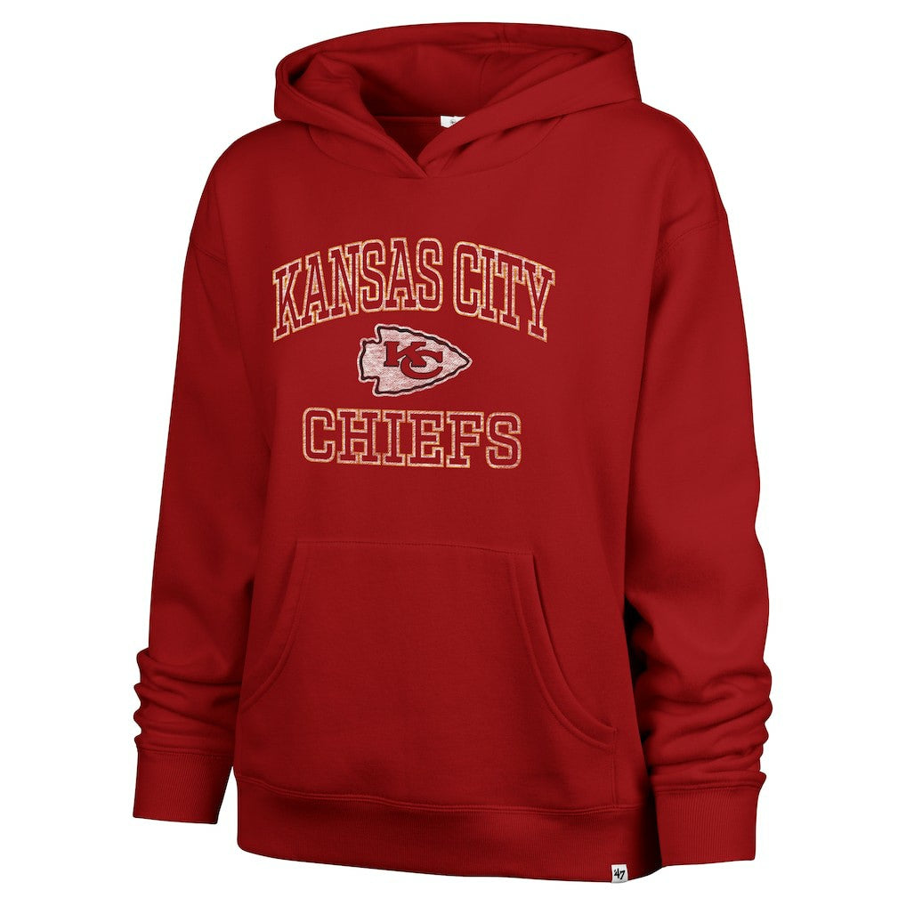 Kansas City Chiefs '47 Women's Clarity Naomi Hoodie - Red cheap