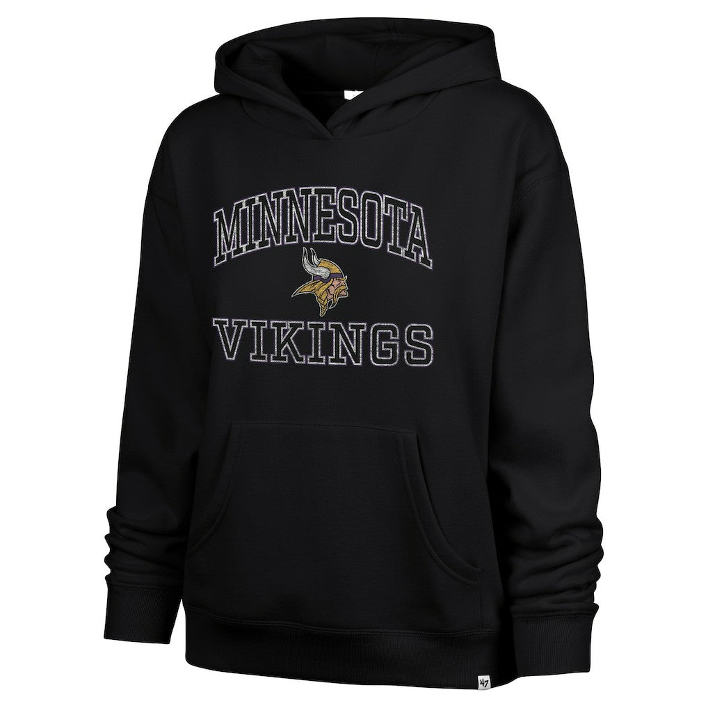 Minnesota Vikings '47 Women's Clarity Naomi Hoodie - Black outlet