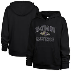 Baltimore Ravens '47 Women's Clarity Naomi Hoodie - Black discount