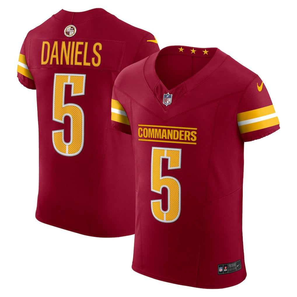 Jayden Daniels Washington Commanders Team Vapor F.U.S.E. Elite Jersey - Burgundy | Nike online
