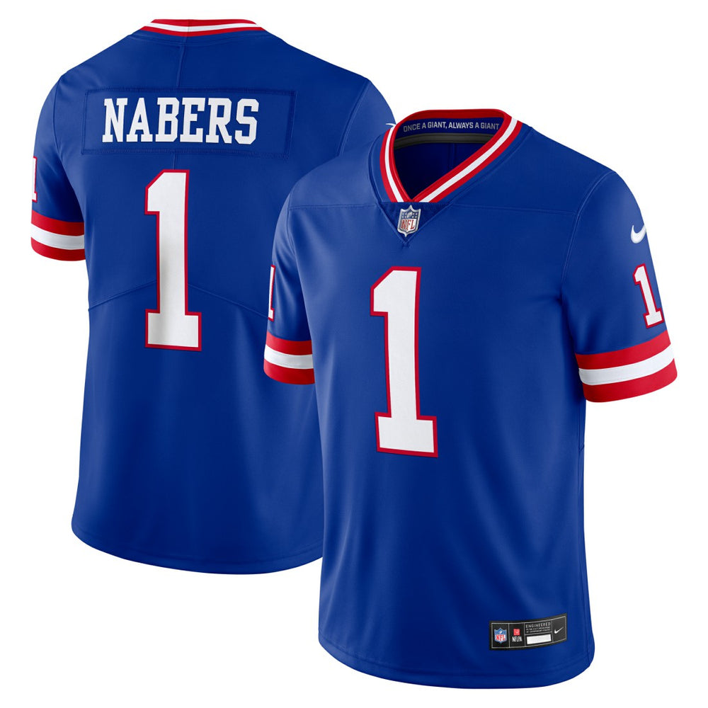 Malik Nabers New York Giants Alternate 2 Legacy Vapor Untouchable Limited Jersey - Royal | Nike cheap