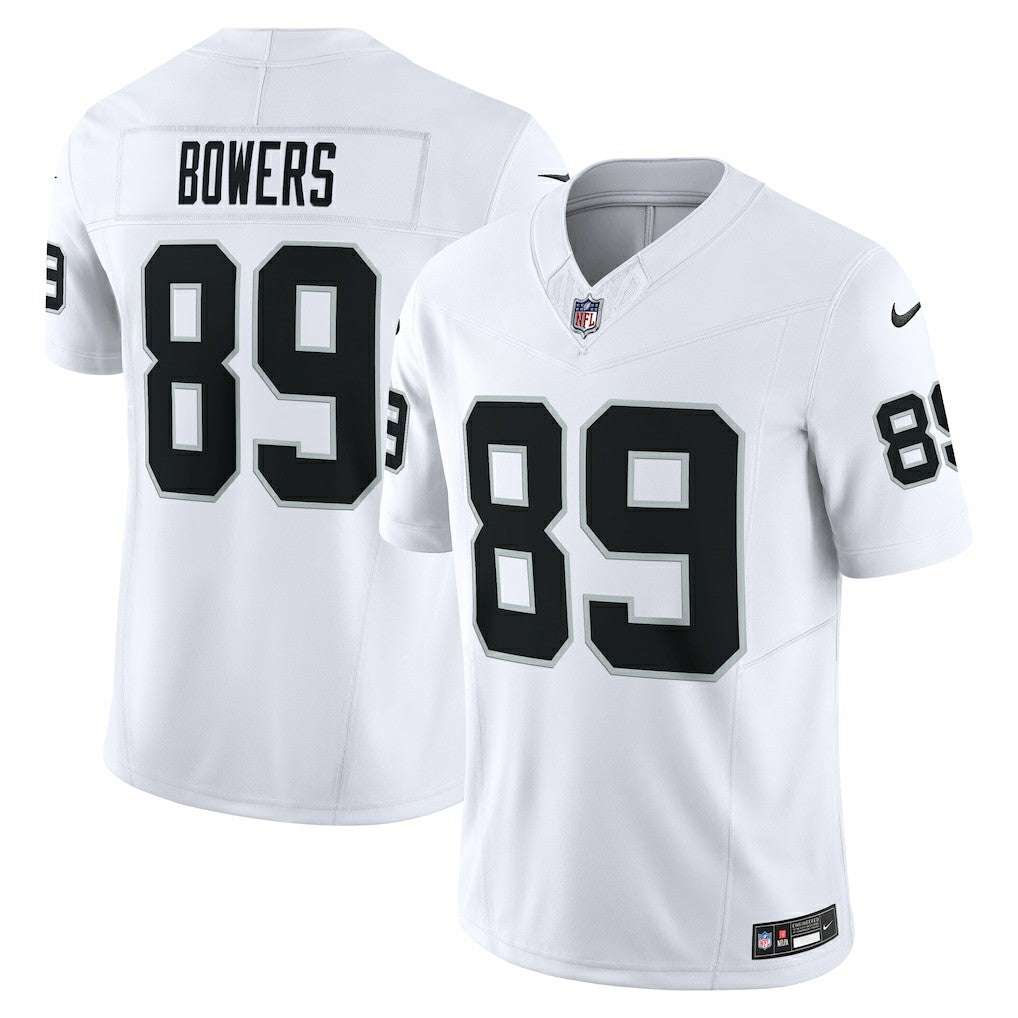 Brock Bowers Las Vegas Raiders Vapor F.U.S.E. Limited Jersey - White | Nike for sale