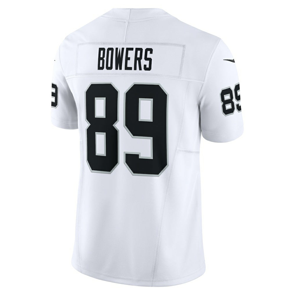 Brock Bowers Las Vegas Raiders Vapor F.U.S.E. Limited Jersey - White | Nike for sale
