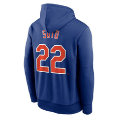 Juan Soto New York Mets Name & Number Pullover Hoodie - Royal | Nike