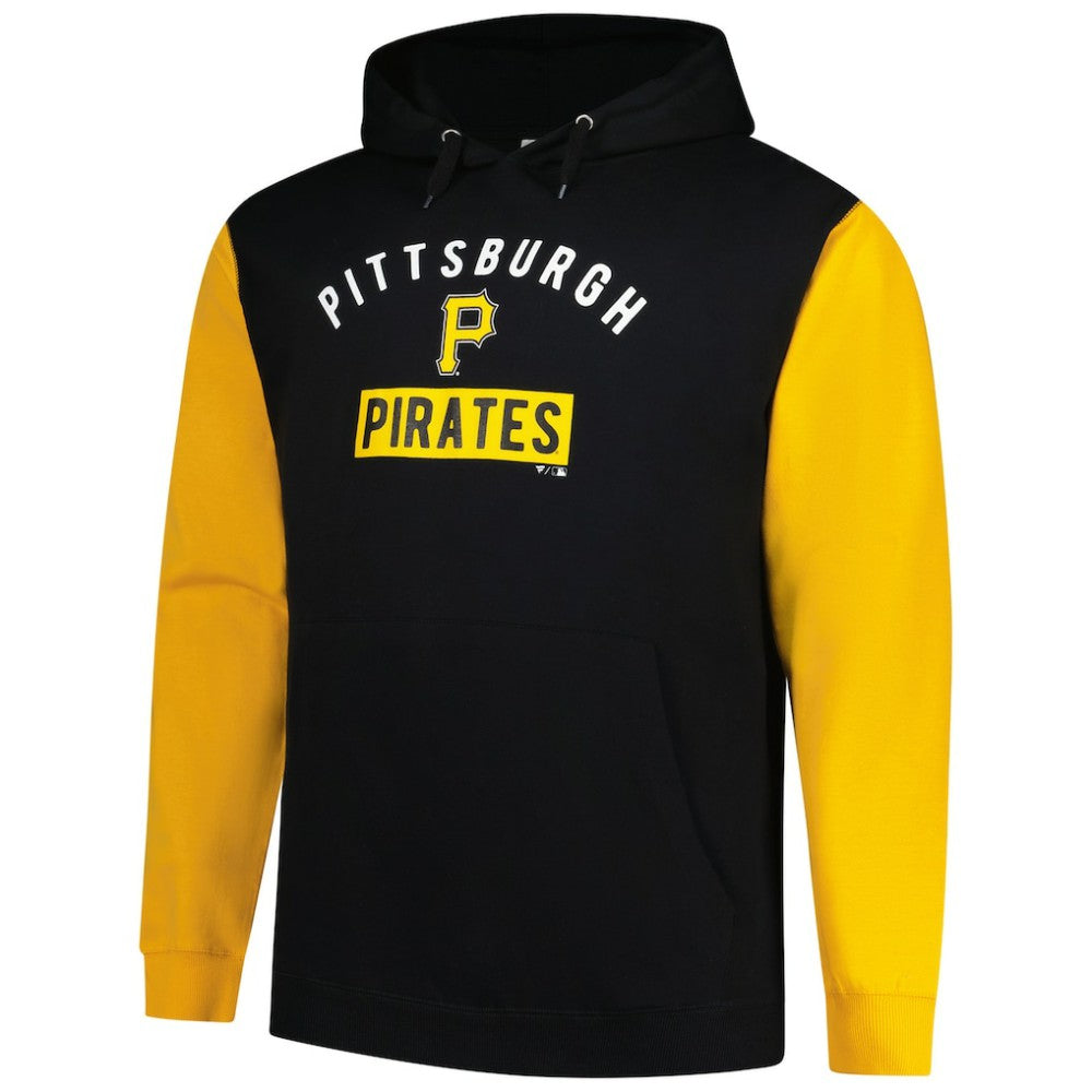 Paul Skenes Pittsburgh Pirates Profile Big & Tall Fleece Pullover Hoodie - Black
