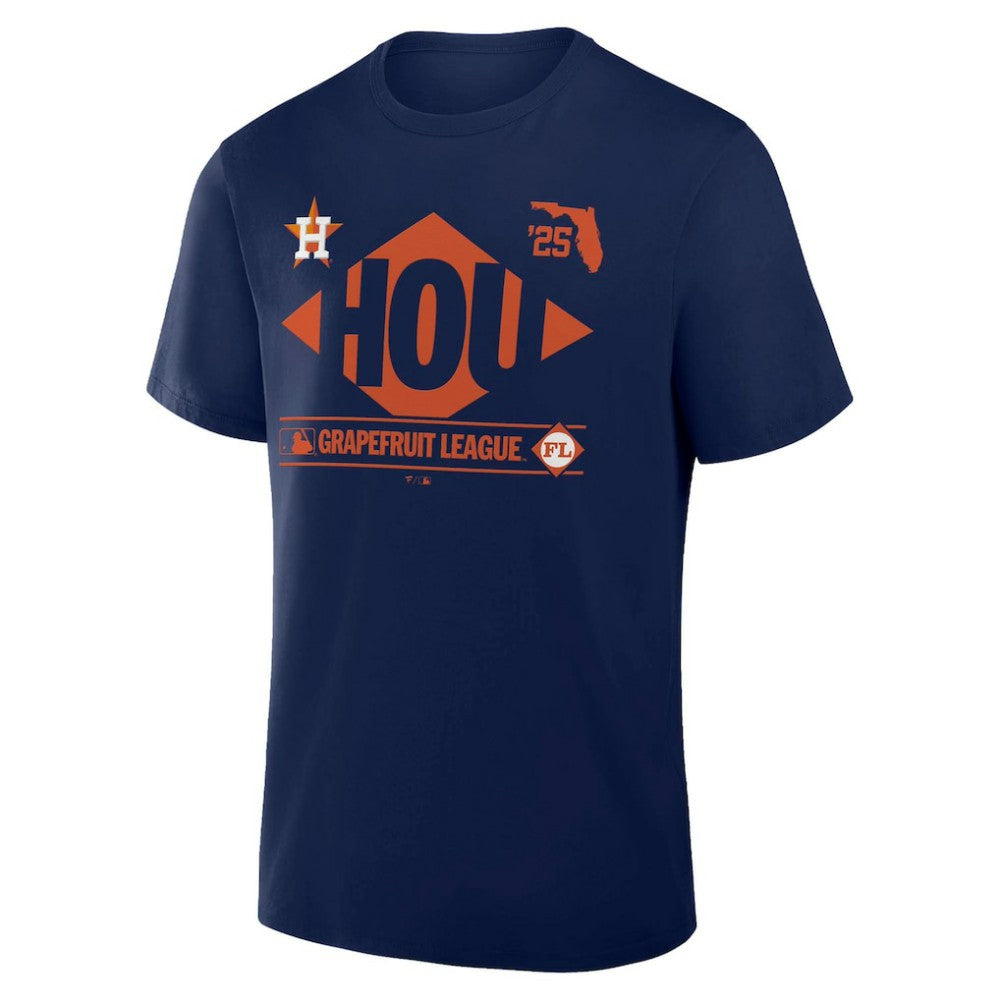Houston Astros 2025 Spring Training Grapefruit League True Icon T-Shirt - Navy