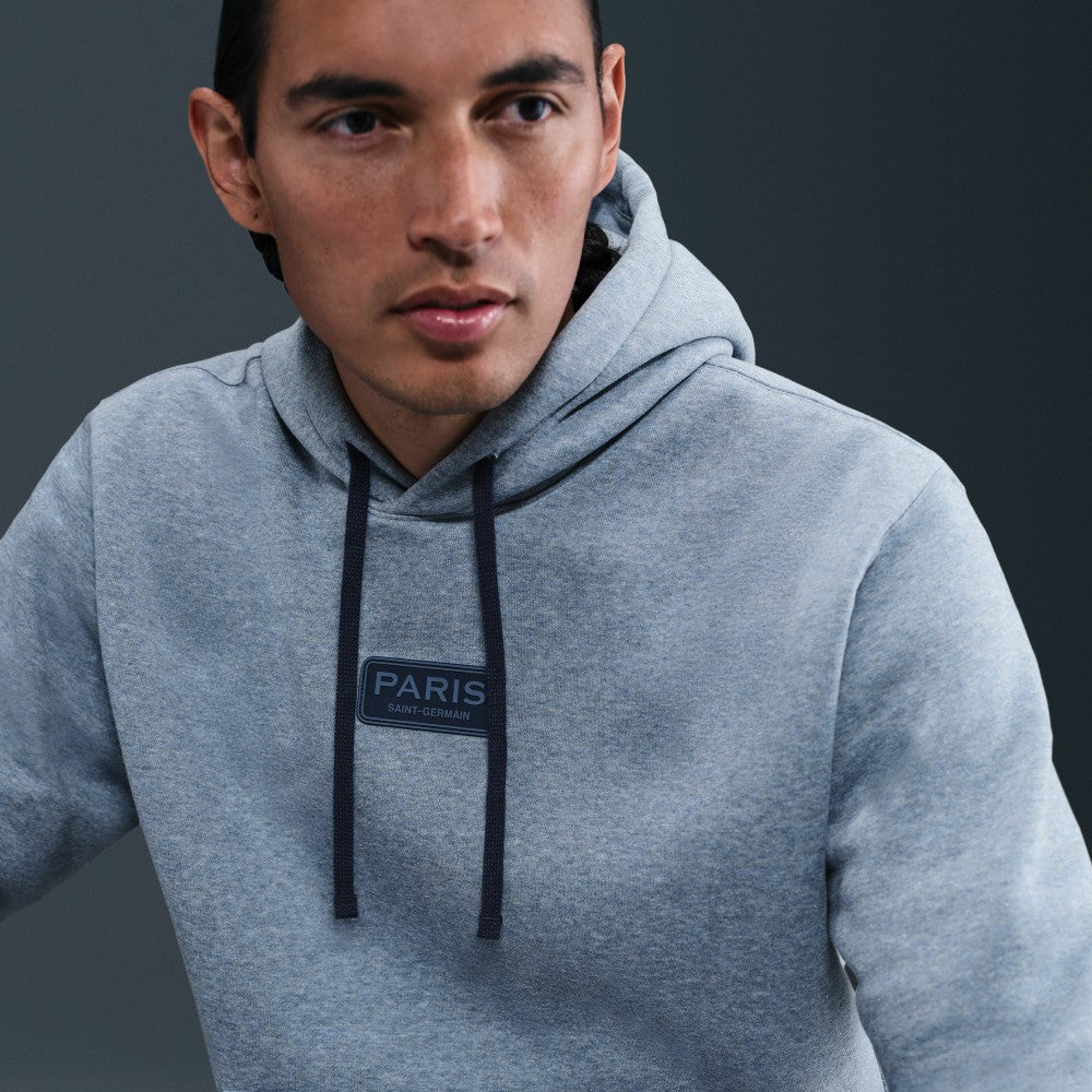 Paris Saint-Germain Club Pullover Hoodie - Heather Navy | Nike sale