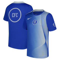 Chelsea Youth 2025/26 Third Academy Pro Pre-Match Dri-Fit Top - Blue | Nike online