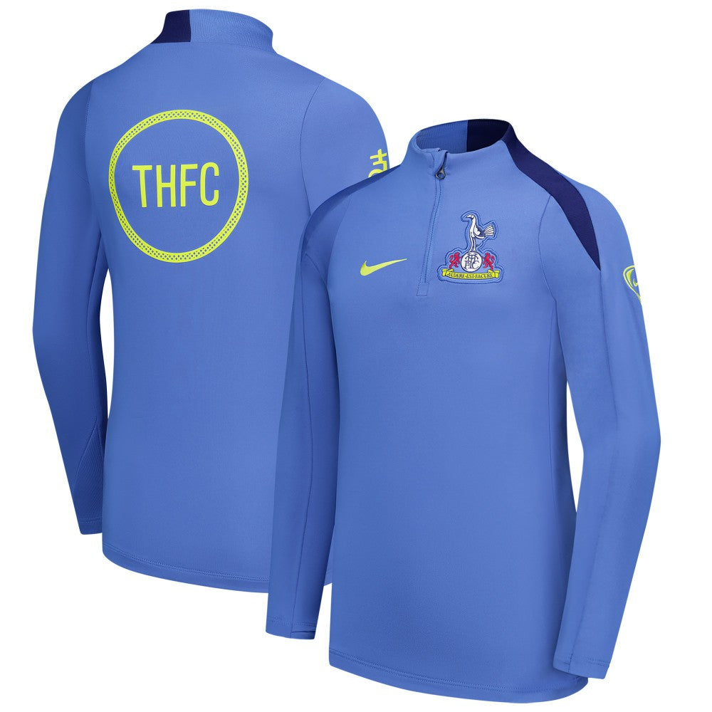 Tottenham Hotspur Youth 2025/26 Strike Drill Quarter-Zip Dri-FIT Long Sleeve Top - Blue | Nike discount