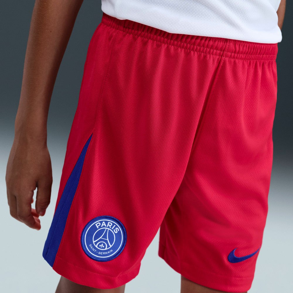 Paris Saint-Germain Youth 2025/26 Dri-FIT Stadium Shorts - Red | Nike online