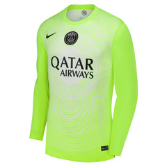 Paris Saint-Germain 2025/26 Third Goalkeeper Replica Long Sleeve Jersey - Neon Green | Nike for sale