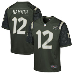 Joe Namath New York Jets Youth 2025 Rivalries Collection Retired Player Game Jersey - Gotham Green | Nike on sale