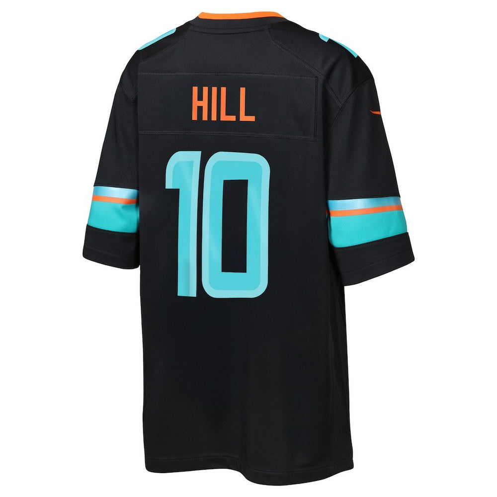 Tyreek Hill Miami Dolphins Youth 2025 Rivalries Collection Game Jersey - Pitch Blue | Nike sale