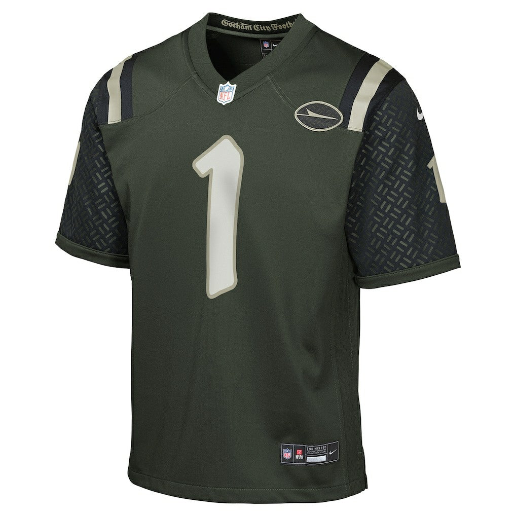 Ahmad Sauce Gardner New York Jets Youth 2025 Rivalries Collection Game Jersey - Gotham Green | Nike cheap
