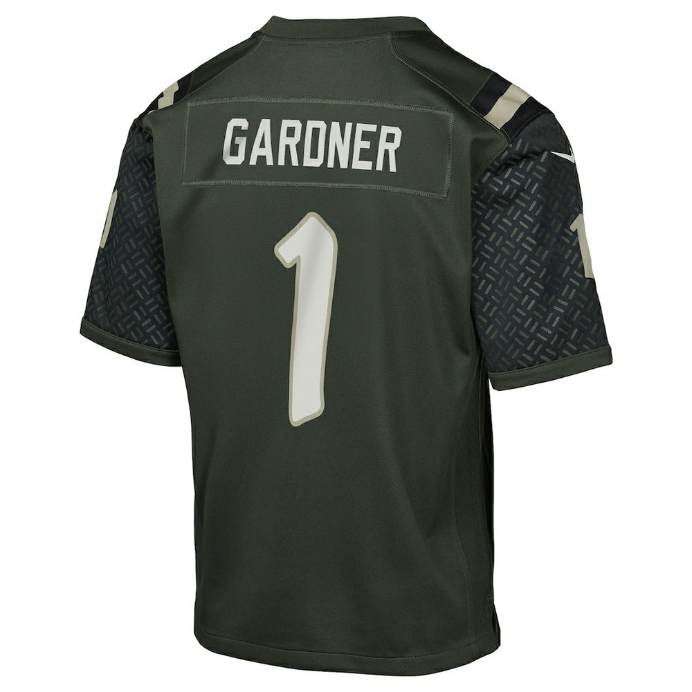 Ahmad Sauce Gardner New York Jets Youth 2025 Rivalries Collection Game Jersey - Gotham Green | Nike cheap